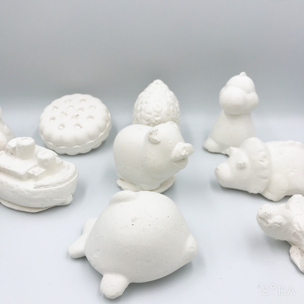 Tượng Tô Màu Thạch Cao 5cm Nhiều Mẫu
