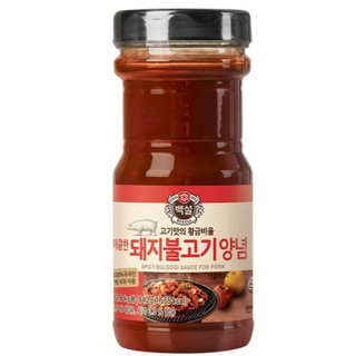 Sốt ướp thịt heo vị cay ngọt beksul 840g