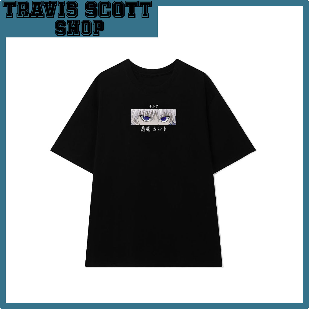 Áo Thun Form Rộng Zoldyck Killua | Anime Hunter x Hunter - Áo Phông Unisex in hình anime