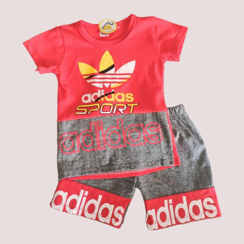 Bộ thể thao tay ngắn quần đùi bé trai thun cotton 4 chiều