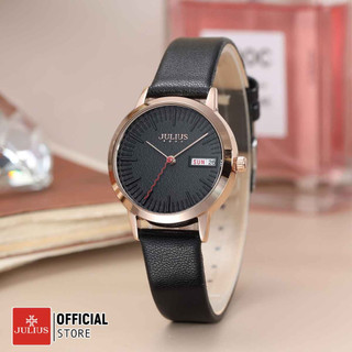[Julius Official] Đồng hồ nữ Julius JA-1375 dây da