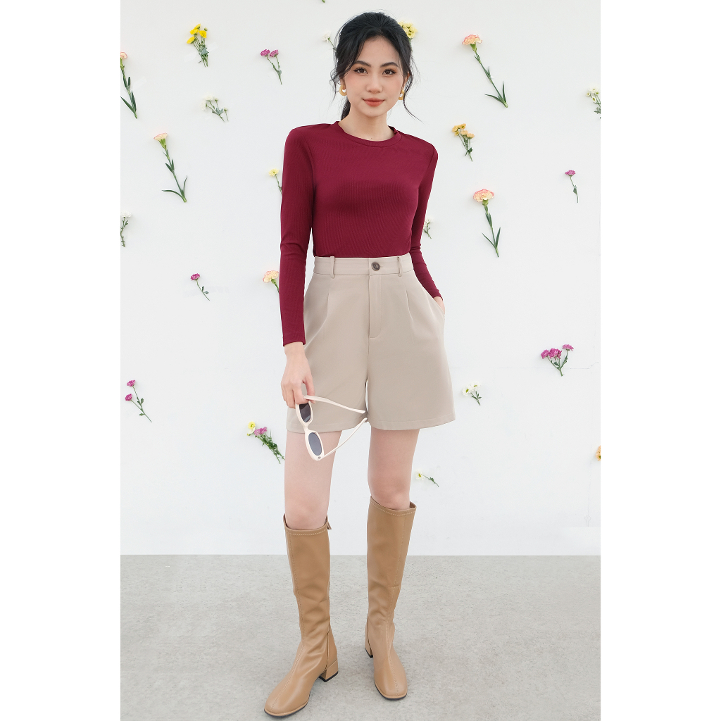 Quần short basic 4 màu chất liệu kakyi 2LSO1020 ADORE DRESS