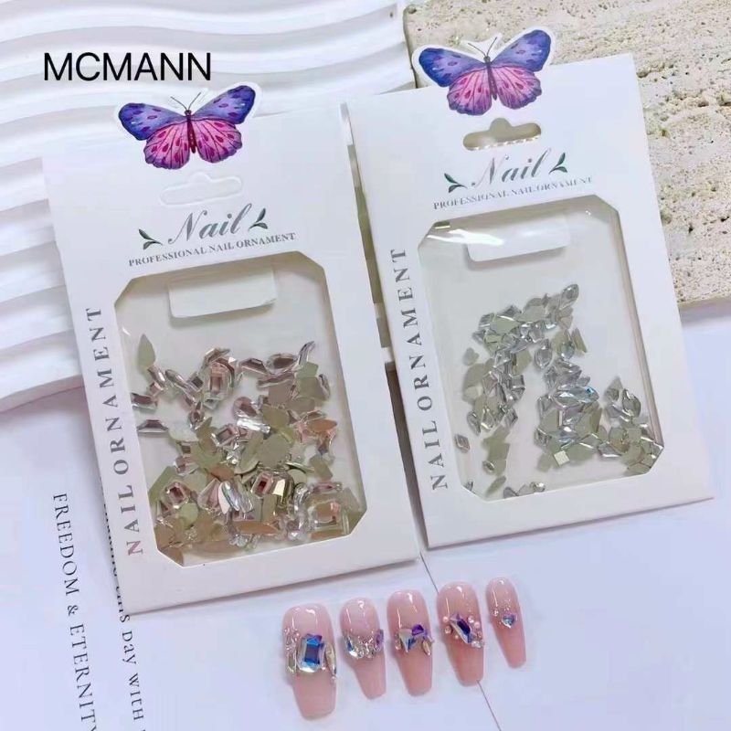 Đá chân bằng mix 100 viên đủ mẫu