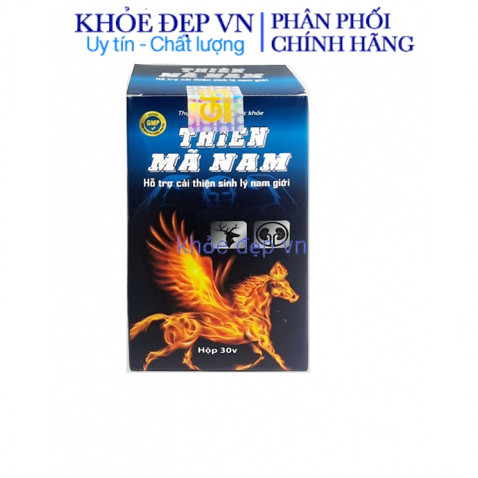 Viên uống Thiên Mã Nam hỗ trợ tăng cường sinh lý nam giới-lọ 30 viên