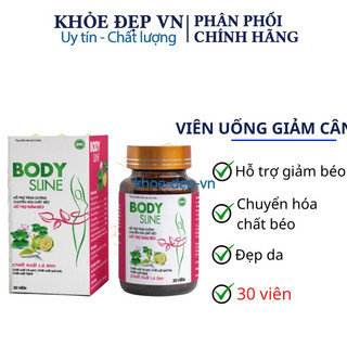 Viên uống giảm cân Body Sline – Lọ 30 viên