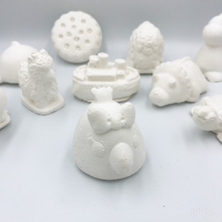 Tượng tô màu thạch cao 5cm nhiều mẫu