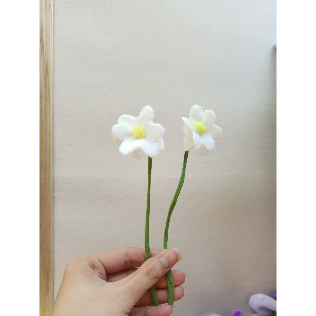 Hoa Nhí dễ thương, thân 15cm - gấu bông đình may