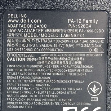 SẠC LAPTOP DELL 19.5V  65W , 90W  KIM TO HÀNG CHÍNH HÃNG
