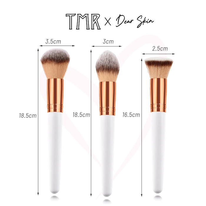 Cọ Daisy Powder Brush Cọ Trang Điểm Cọ Phủ, Má Hồng, Nền, TMR chính hãng Dụng cụ cơ bản cần thiết