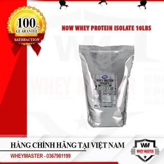Now - whey protein isolate 10lbs - chính hãng | sữa tăng cơ, hỗ trợ hấp thụ cho người tập luyện từ mỹ
