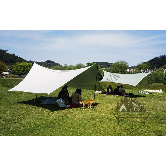Bộ trụ 2 cây chống tăng lều phi 16mm,19mm, 25mm kèm túi đựng cắm trại dã ngoại - Camping VietNam