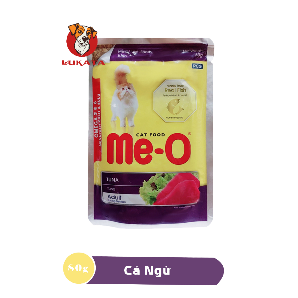 Pate Me-O Cho Mèo - Thức Ăn Cho Mèo Pate Mèo Lớn - Pate Mèo - LUKATA