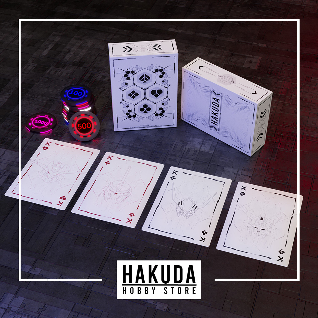 Bộ bài tây Gundam (Card Gundam bo góc sưu tầm) - HAKUDA