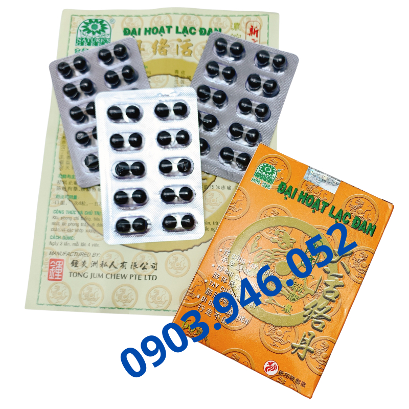 Đại Hoạt Lạc Đan date mới 60 viên