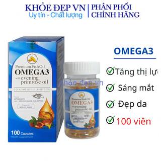Viên uống bổ mắt omega3- lọ 100 viên
