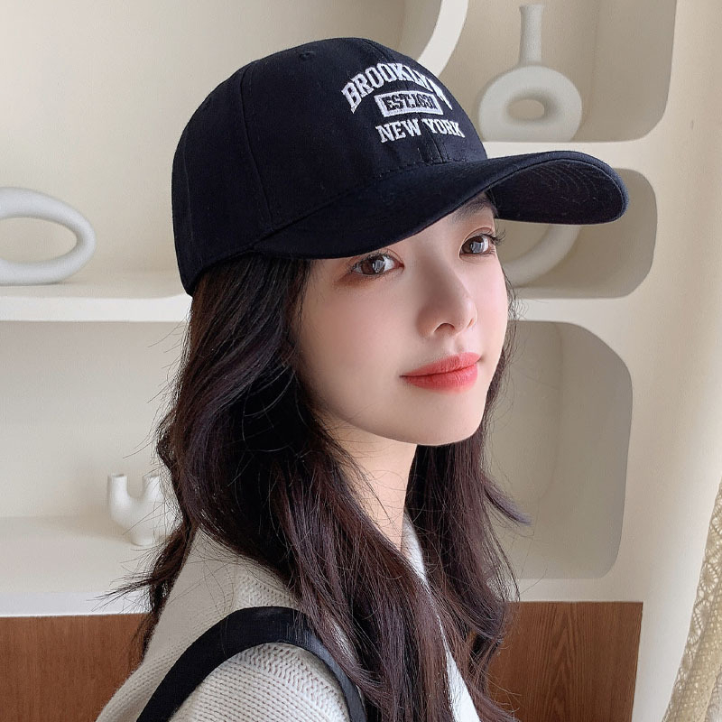 Mũ lưỡi trai nam nữ ❤️ Nón kết thêu chữ BROOKLYN chất kaki cotton form mềm vintage - NK33