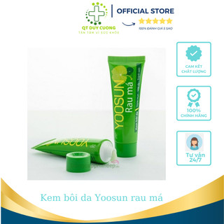 YOOSUN Rau má 25g kem ngừa mụn, rôm sẩy, hăm tả, mát da an tòan cho trẻ sơ sinh và nhỏ