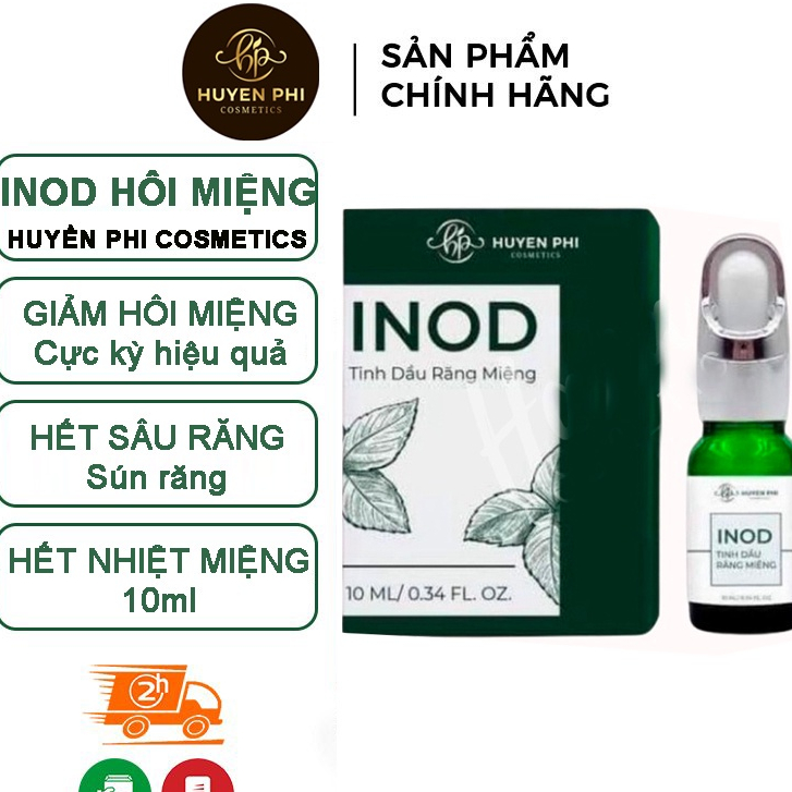 Tinh dầu răng miệng inod cool breath Đánh bay sâu răng, hôi miệng, ê buốt