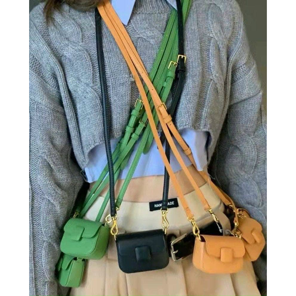 Túi cê ka mini khóa vuông có hộp làm quà tặng .mini khóa vuồng