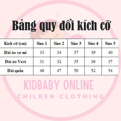 Bộ vest 3 chi tiết kèm nơ cho bé trai từ 8-18kg diện Lễ, Tết- Bộ vest nhung bé trai- Bộ gile bé trai Kidbabyonline K167