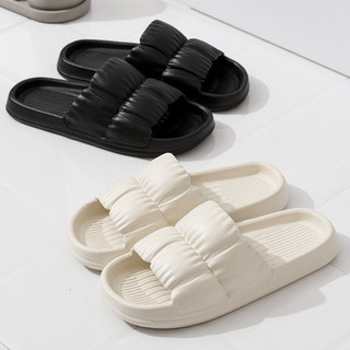 Dép quai ngang Nam nữ（Dép Giá rẻ）Mẫu bánh mì nữ dáng hàn chất liệu eva siêu êm size 36>41