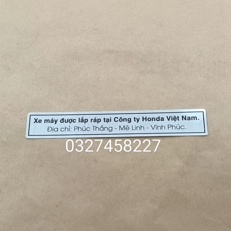 Tem thông số càng gấp, gắp xe DREAM, WAVE , FUTURE