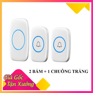 Chuông Cửa Không Dây  A10 - Chống Nước - Bảo Hành 6 Tháng - 36 Kiểu Nhạc