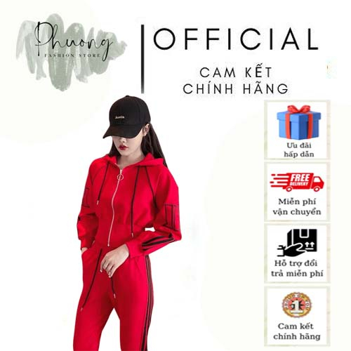 Set thể thao MJ dày dặn, ấm áp. hàng cao cấp QC. Bộ thể thao nữ thu đông, xuống phố