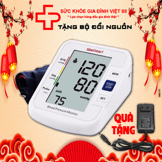 Máy đo huyết áp Sinocare BA-801 Công nghệ Đức Tặng bộ đổi nguồn