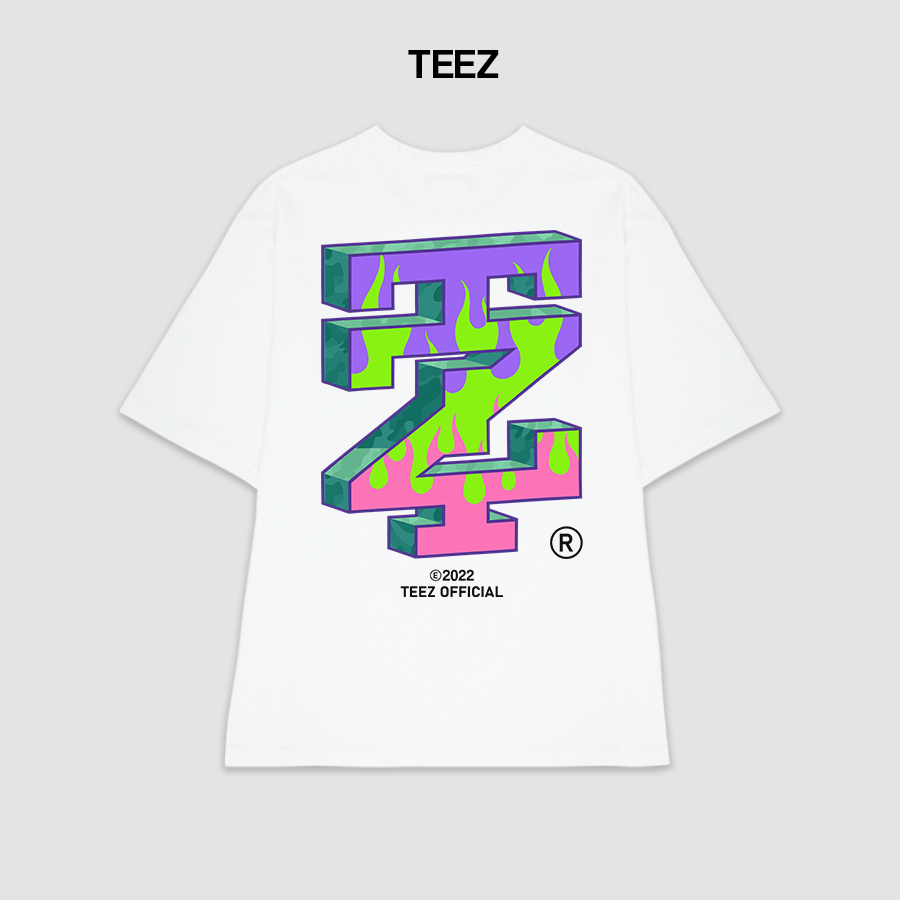 Áo Thun Unisex Nam Nữ TEEZ - TZ1004 Form Rộng Tay Lỡ Freesize