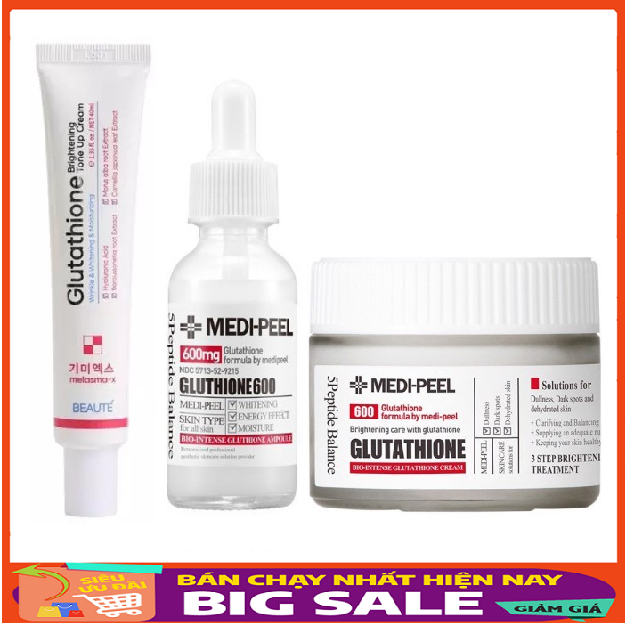 Serum Medi Peel Kem Dưỡng Trắng Da Medi-Peel Glutathione 600 Hàn Quốc