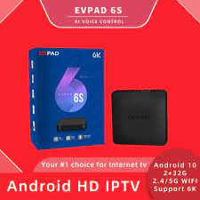 TIVI BOX EVPAD 5S-6S XEM TRUYỀN HÌNH QUỐC TẾ NHẬT BẢN ,HÀN, TRUNG, ĐÀI LOAN MIỄN PHÍ
