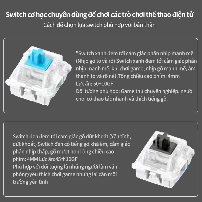 Bàn phím cơ K80 có dây trục màu xanh lá cây, bề mặt kim loại phát sáng dùng cho máy tính để bàn laptop máy cây chơi game