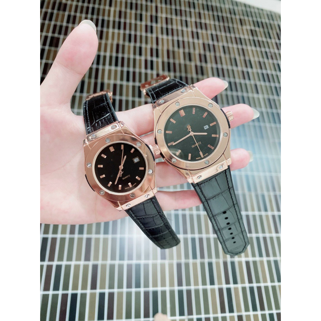 Đồng hồ nam Hub 201 - 42mm classic - Máy pin Bảo hành 12 tháng