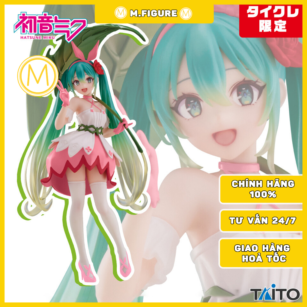 MÔ HÌNH CHÍNH HÃNG Hatsune Miku - Wonderland Figure - Thumbelina ver.
