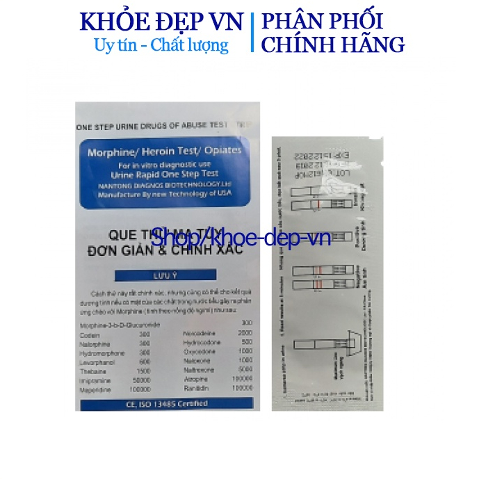 Que Thử HIV - Test Thử Nhanh HIV Tại Nhà FASTEP MỸ STRIP HIV RAPID TEST