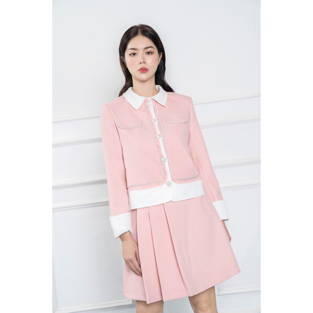 Áo khoác Tweed Darling set The Ruler Tiểu thư