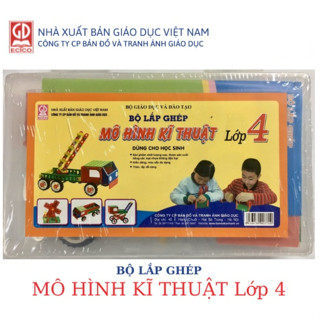 Bộ lắp ghép mô hình kĩ thuật lớp 4 - Tâm An Books