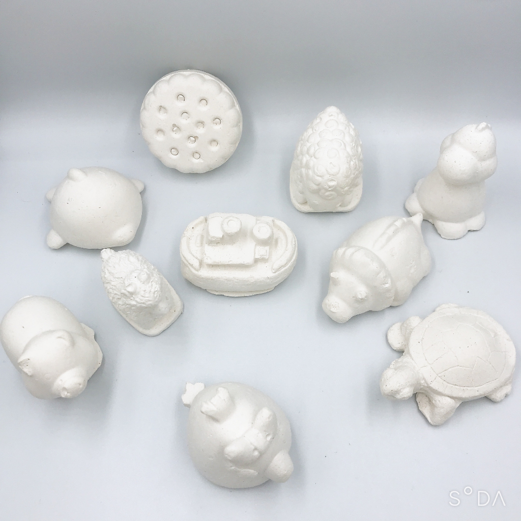 Tượng Tô Màu Thạch Cao 5cm Nhiều Mẫu
