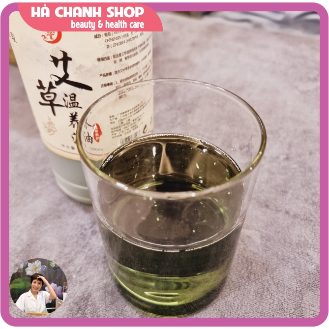 Dầu Ngải Cứu Nóng Đặc Massage Body Chai 1000ml Tinh Dầu Ngải Mát Xa Yuxitang Đậm Đặc Nóng Ấm Sâu Và Trơn Mượt