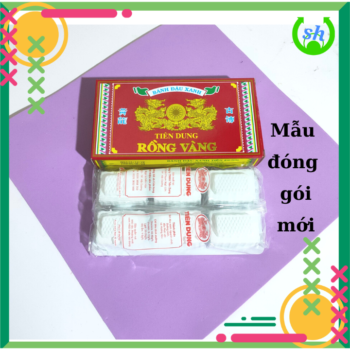 Bánh đậu xanh Tiên Dung Hải Dương - 2 HỘP - mẫu mới