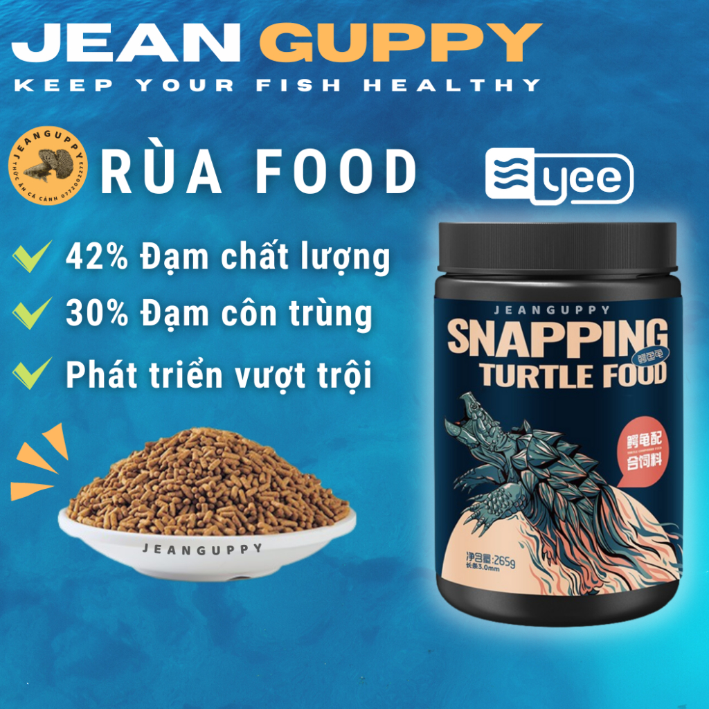 Thức Ăn Chuyên Nghiệp Cho Rùa TORTOISE FOOD - YEE AQUARIUM