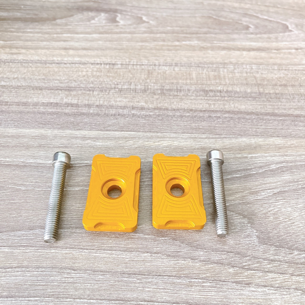 Nắp pát tăng sên Cho Ex 150 lắp như zin màu vàng