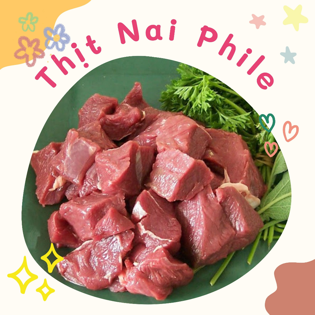 Thịt Nai Phile An Toàn Tươi Ngon Dinh Dưỡng Nướng Nhúng Lẩu 1kg