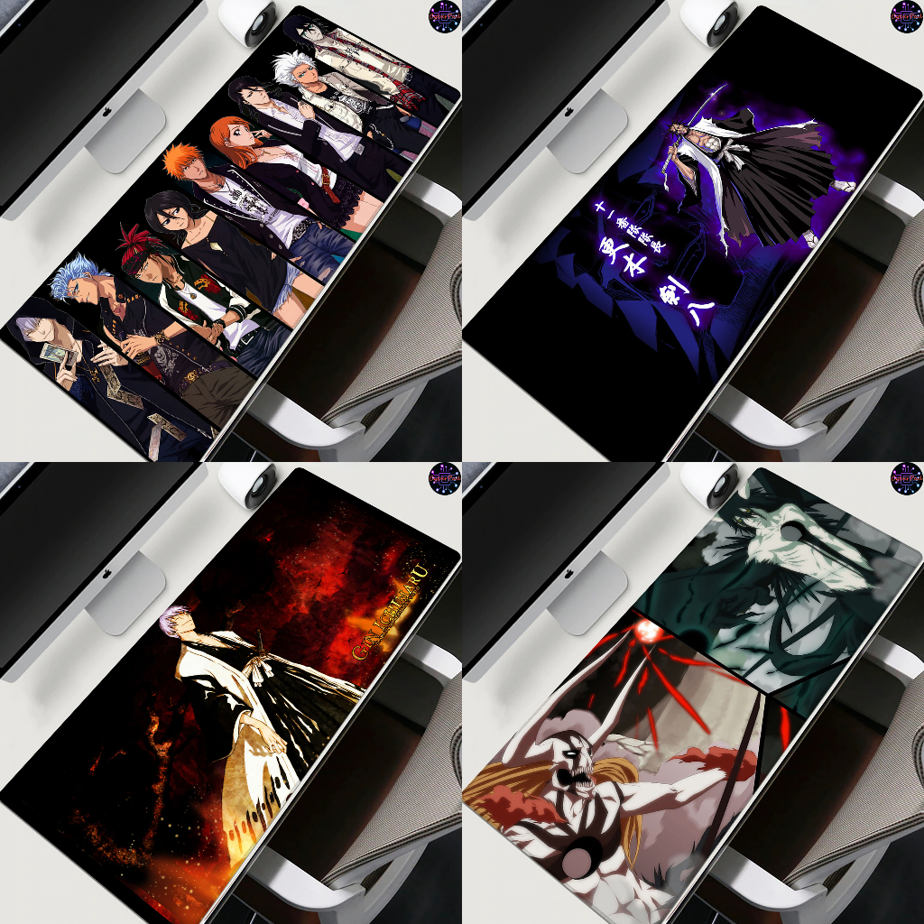Lót Chuột Cao Su Anime Bleach, Sứ Giả Thần Chết, Size 30x80 40x90, Hơn 100 Mẫu Đẹp