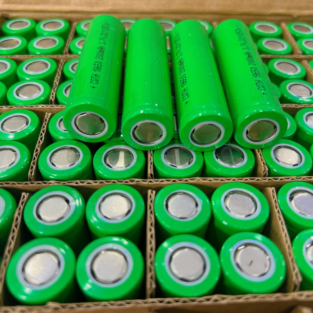 Cell Pin 18650 3.7v 1300mAh 10C Xả 20A Mới 100% - Cell 18650 VOTO - Cell 1300mah/hình ảnh thực tế