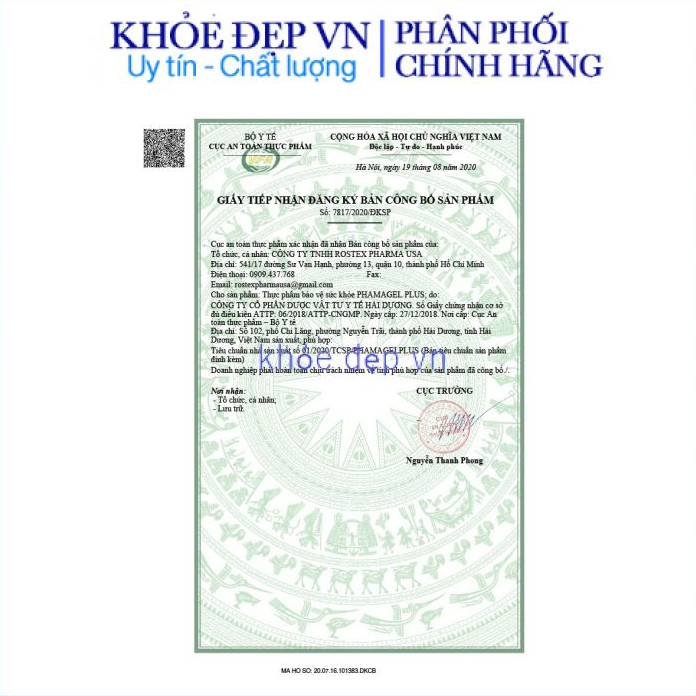 Vitamin tổng hợp PHAMAGEL Plus tăng hệ miễn dịch - Hộp 30 viên