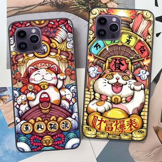Ốp Iphone 14 / 14 pro / 14 pro max in hình méo thần tài siêu cute, dễ thương