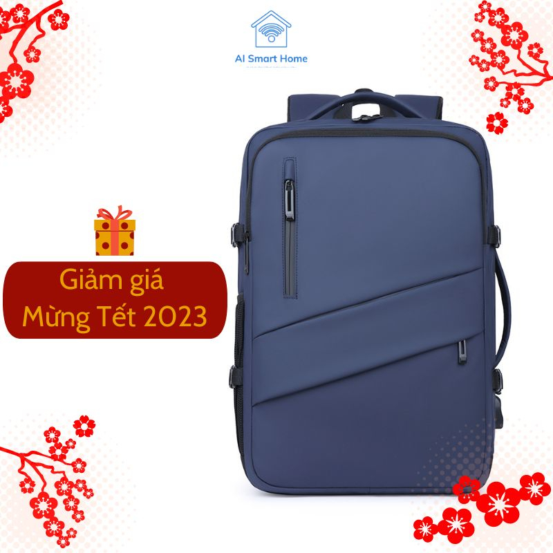 Balo Laptop Công Sở Nam Nữ , Ngăn Laptop 15'6 inch Chống Thấm Nước - AI Smart Home Shop