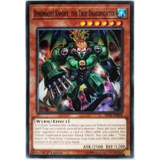 [Thẻ Yugioh] Dinomight Knight, the True Dracofighter |EN| Super Rare